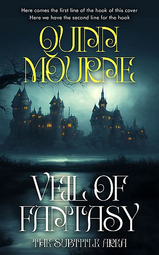 3D mockup of Gable Green #30100 - Premade Fantasy Book Cover | BookCoverZone