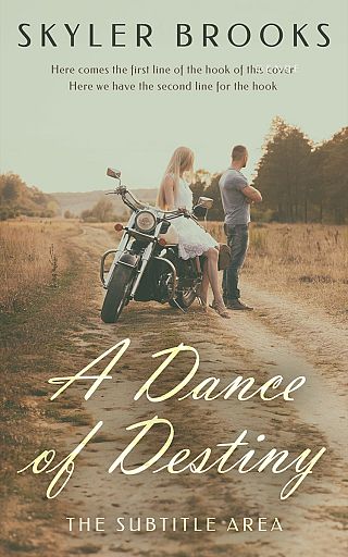 3D mockup of Domino #30174 - Premade Romance Book Cover | BookCoverZone