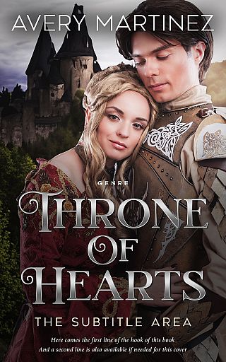 3D mockup of Cocoa Brown #30275 - Premade Romance Book Cover | BookCoverZone