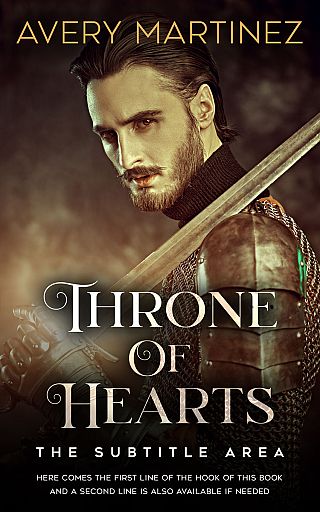 3D mockup of Night Rider #30283 - Premade Historical Book Cover | BookCoverZone