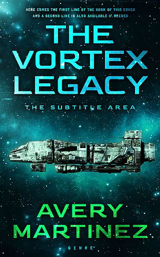 3D mockup of Black Pearl #30336 - Premade Science Fiction Book Cover | BookCoverZone