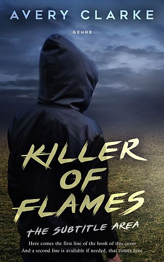 3D mockup of Shark #30386 - Premade Teen & Young Adult Book Cover | BookCoverZone