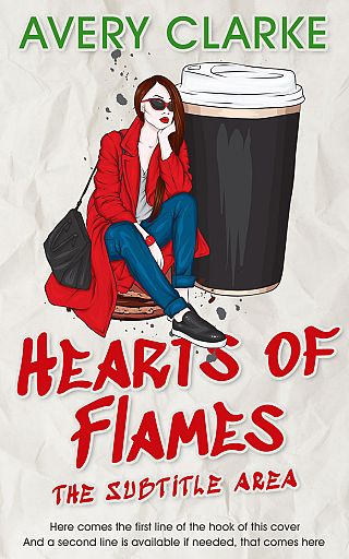 3D mockup of Cararra #30398 - Premade Chick Lit Book Cover | BookCoverZone