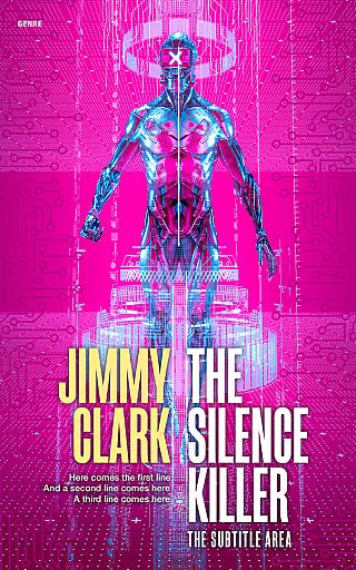 3D mockup of Red Violet #30570 - Premade Mystery & Thriller & Suspense Book Cover | BookCoverZone