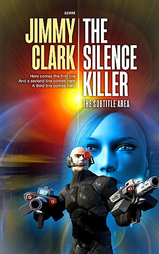 3D mockup of Thunder #30571 - Premade Science Fiction Book Cover | BookCoverZone