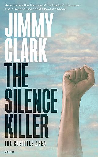 3D mockup of Tower Gray #30590 - Premade Mystery & Thriller & Suspense Book Cover | BookCoverZone