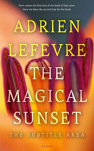 3D mockup of Raw Sienna #30652 - Premade Fantasy Book Cover | BookCoverZone