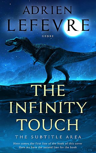 3D mockup of Chathams Blue #30732 - Premade Science Fiction Book Cover | BookCoverZone