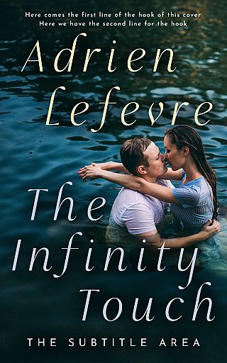 3D mockup of Black #30753 - Premade Romance Book Cover | BookCoverZone