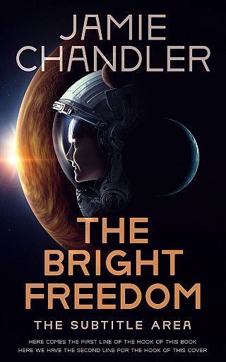 3D mockup of Antique Brass #30953 - Premade Science Fiction Book Cover | BookCoverZone