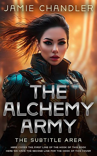 3D mockup of Whiskey #30965 - Premade Science Fiction Book Cover | BookCoverZone