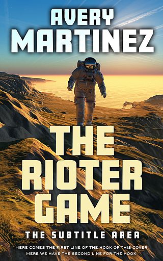 3D mockup of Double Colonial White #31254 - Premade Science Fiction Book Cover | BookCoverZone