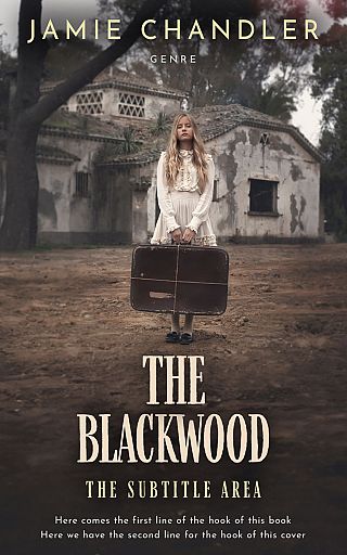 3D mockup of Merlin #31336 - Premade Horror Book Cover | BookCoverZone