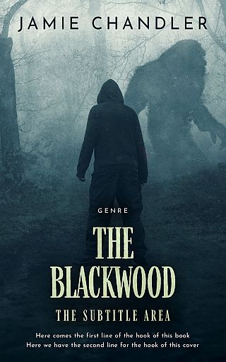 3D mockup of Powder Ash #31344 - Premade Horror Book Cover | BookCoverZone