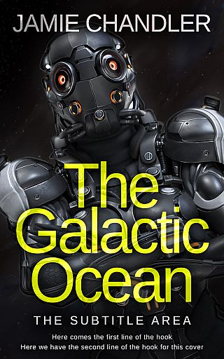 3D mockup of Shark #31402 - Premade Science Fiction Book Cover | BookCoverZone