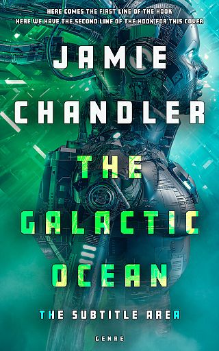 3D mockup of Genoa #31409 - Premade Science Fiction Book Cover | BookCoverZone