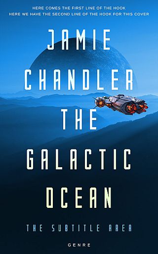 3D mockup of Black Pearl #31413 - Premade Science Fiction Book Cover | BookCoverZone