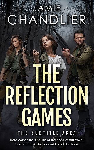 3D mockup of Shark #31544 - Premade Apocalyptica Book Cover | BookCoverZone