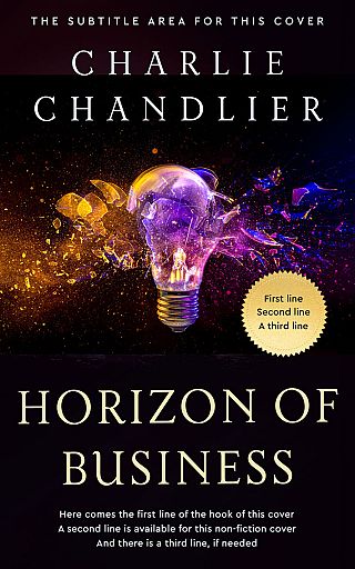 3D mockup of Asphalt #31602 - Premade Business Book Cover | BookCoverZone