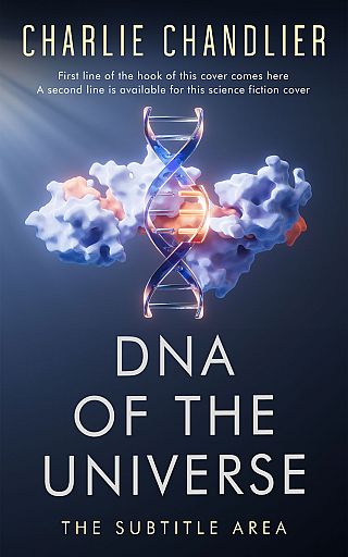 3D mockup of Mirage #31644 - Premade Science & Nature Book Cover | BookCoverZone