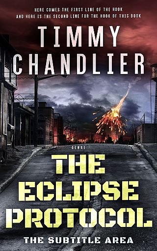 3D mockup of Thunder #31757 - Premade Apocalyptica Book Cover | BookCoverZone
