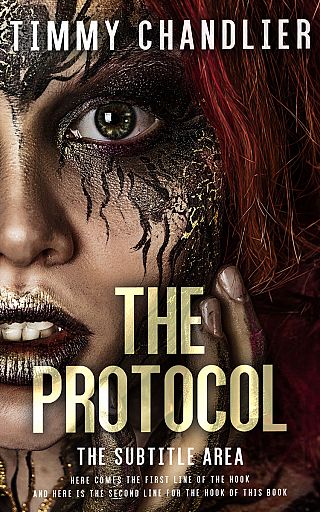 3D mockup of Rodeo Dust #31768 - Premade Surreal Book Cover | BookCoverZone