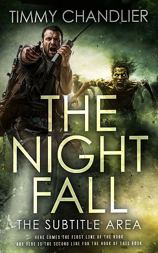 3D mockup of Rangitoto #31774 - Premade Apocalyptica Book Cover | BookCoverZone