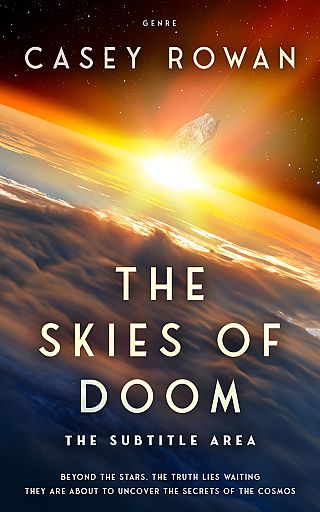 3D mockup of Thunder #31861 - Premade Apocalyptica Book Cover | BookCoverZone