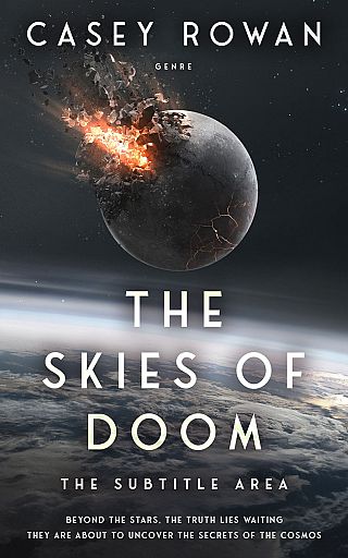 3D mockup of Shark #31863 - Premade Apocalyptica Book Cover | BookCoverZone