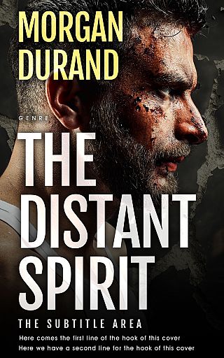 3D mockup of Bone #32002 - Premade Apocalyptica Book Cover | BookCoverZone