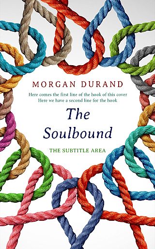 3D mockup of Blue Dianne #32048 - Premade Poetry Book Cover | BookCoverZone