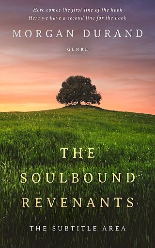 3D mockup of Lisbon Brown #32049 - Premade Nature Book Cover | BookCoverZone