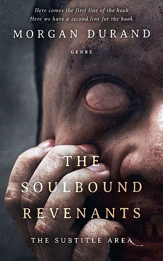 3D mockup of Thunder #32058 - Premade Horror Book Cover | BookCoverZone