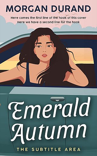 3D mockup of Cameo #32085 - Premade Travel Book Cover | BookCoverZone