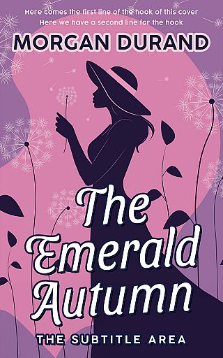 3D mockup of Viola #32090 - Premade Chick Lit Book Cover | BookCoverZone