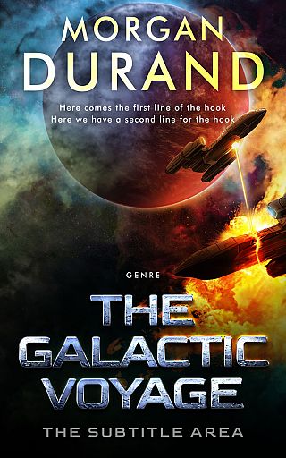 3D mockup of Thunder #32182 - Premade Science Fiction Book Cover | BookCoverZone