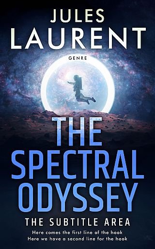 3D mockup of Black #32189 - Premade Science Fiction Book Cover | BookCoverZone