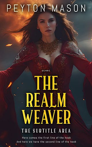 3D mockup of Thunder #32336 - Premade Fantasy Book Cover | BookCoverZone