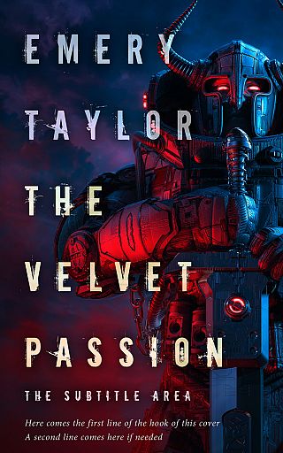 3D mockup of Mirage #32473 - Premade Science Fiction Book Cover | BookCoverZone