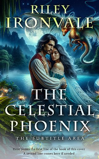 3D mockup of Te Papa Green #32501 - Premade Fantasy Book Cover | BookCoverZone