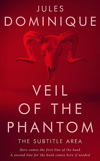 3D mockup of Red Devil #32569 - Premade Horror Book Cover | BookCoverZone