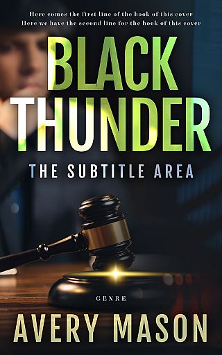 3D mockup of Shark #32696 - Premade Mystery & Thriller & Suspense Book Cover | BookCoverZone