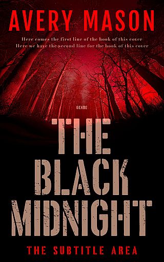 3D mockup of Chestnut #32716 - Premade Horror Book Cover | BookCoverZone