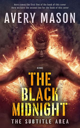 3D mockup of Jon #32720 - Premade Horror Book Cover | BookCoverZone