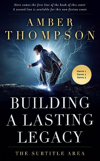 3D mockup of Ebony #32880 - Premade Mystery & Thriller & Suspense Book Cover | BookCoverZone