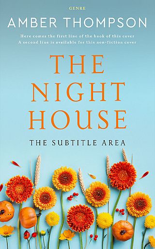 3D mockup of Aqua Island #32902 - Premade Poetry Book Cover | BookCoverZone