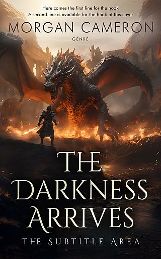 3D mockup of Cameo #33158 - Premade Fantasy Book Cover | BookCoverZone