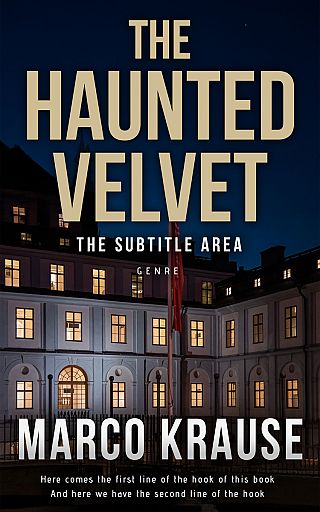 3D mockup of Vanilla #33259 - Premade Mystery & Thriller & Suspense Book Cover | BookCoverZone