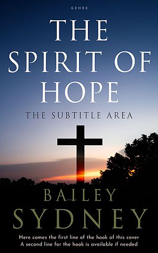 3D mockup of Pale Slate #33314 - Premade Religion & Spirituality Book Cover | BookCoverZone