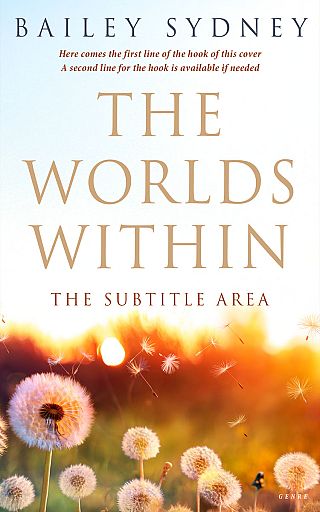 3D mockup of Satin Linen #33319 - Premade Nature Book Cover | BookCoverZone